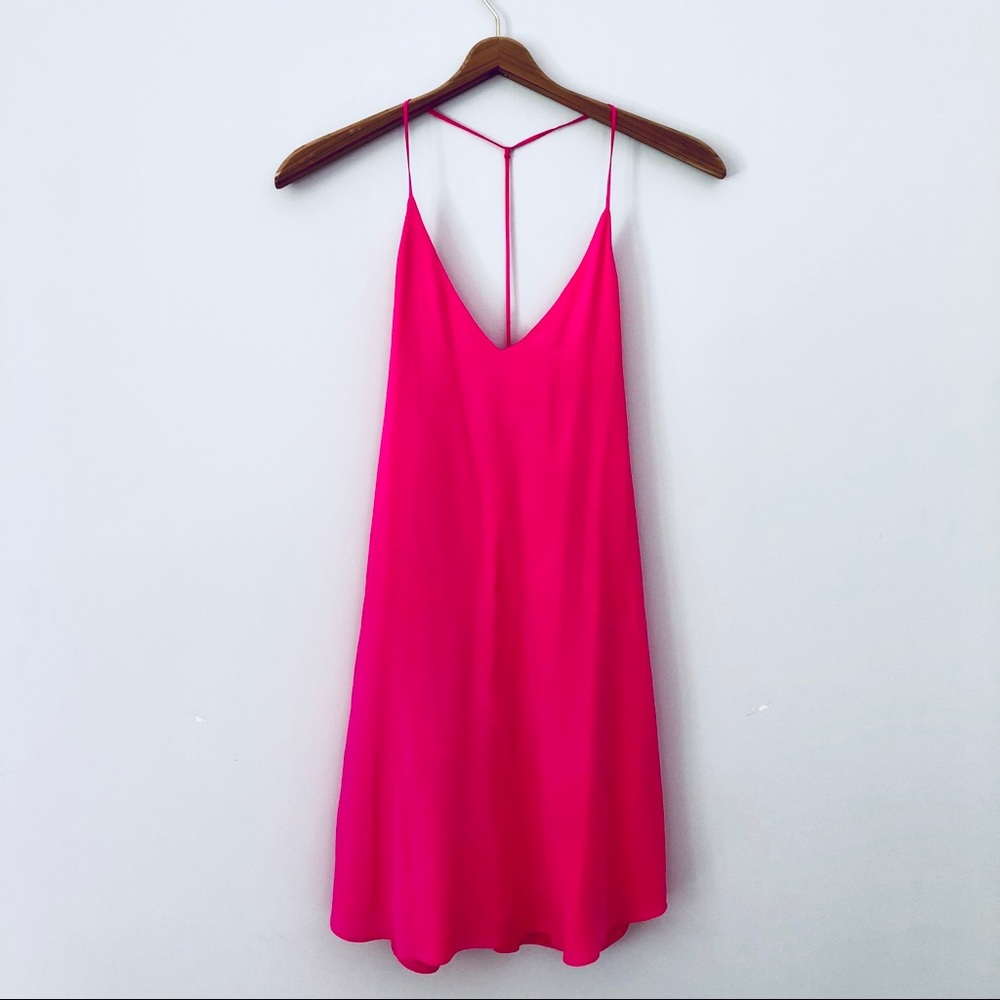 Never Worn Rory Beca Pink Silk Shift Dress